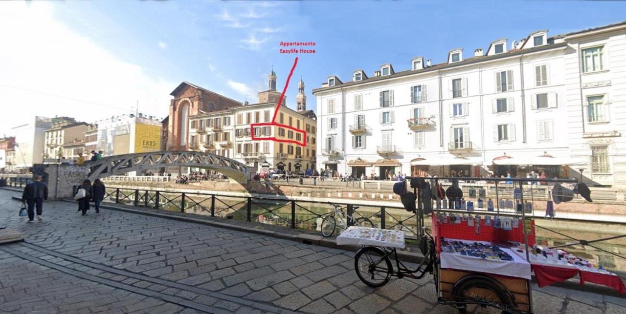 Easylife - Splendido Appartamento Con Vista Sul Naviglio Grande Mailand Exterior foto